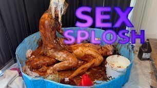 HORRENDOUS Food Fuck Sploshing WAM Mess!