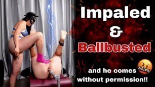 Femdom Ballbusting Cum Cumshot Bondage Orgasm Discipline FLR BDSM Real Homemade Amateur MILF Stepmom