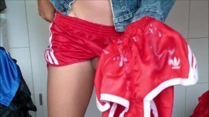 Nylon Shorts Cumshots Sperm Bukkake Satin Blouse