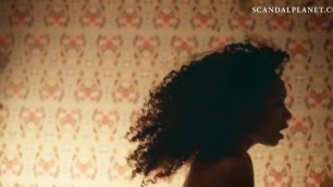 Logan Browning Nude Sex Scene from 'dear White People' on ScandalPlanet.Com