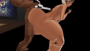 BBW FRIEND FROM HOUSE OF CARDS TAKING BBC - IMVU