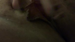 Meaty Hanging Pussy Lips Spread Open to see Tight Cunt