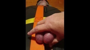 Neoprene Suit Cock and Ball Torment