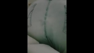 BBW MILF Fart in Jeans