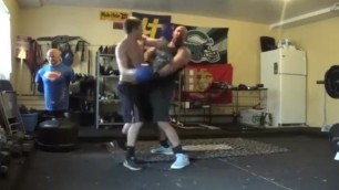Boxing StepSon vs Dad