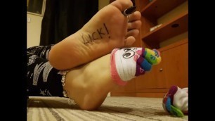 Girly Feet Boy - 1,2,3 or 4?