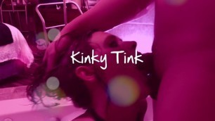 Deepthroat Queen Kinky Tink Teen Rough Throat Fuck Gags 69 Facial