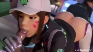 D.Va Overwatch Collection (Mostly Booty Collection)