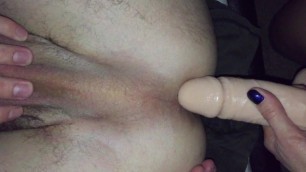 Fucking my Man Slowly with a Strapon, Ass Pegging.. Ass Fuck!