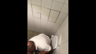 Daddy Sucks Dick through Glory Hole
