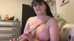 This one Time at Band Camp I Stuck a Flute in my Pussy
